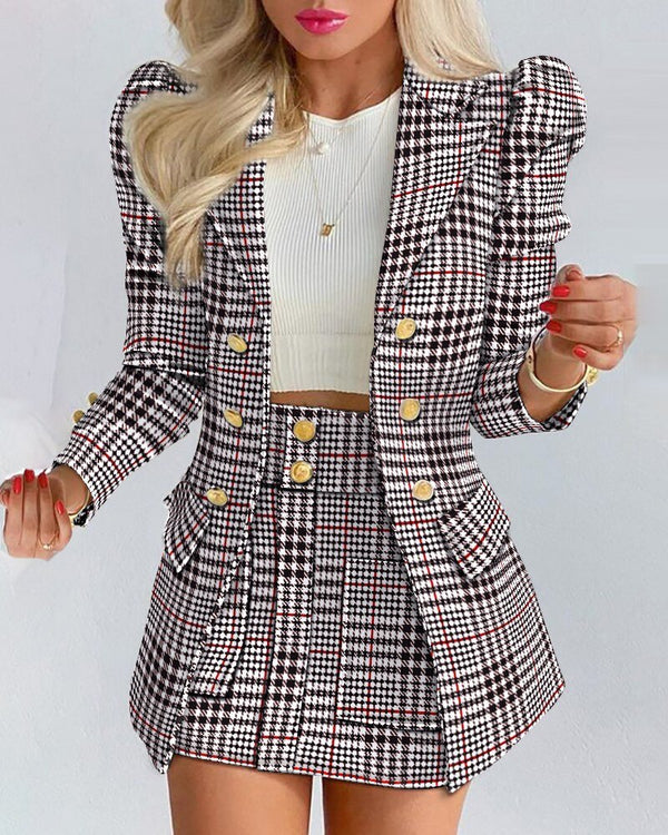 Modélisse – Blazer Minirock Set Damen