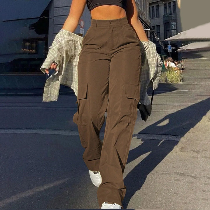 Varelle – High Waist Cargo Hose Damen