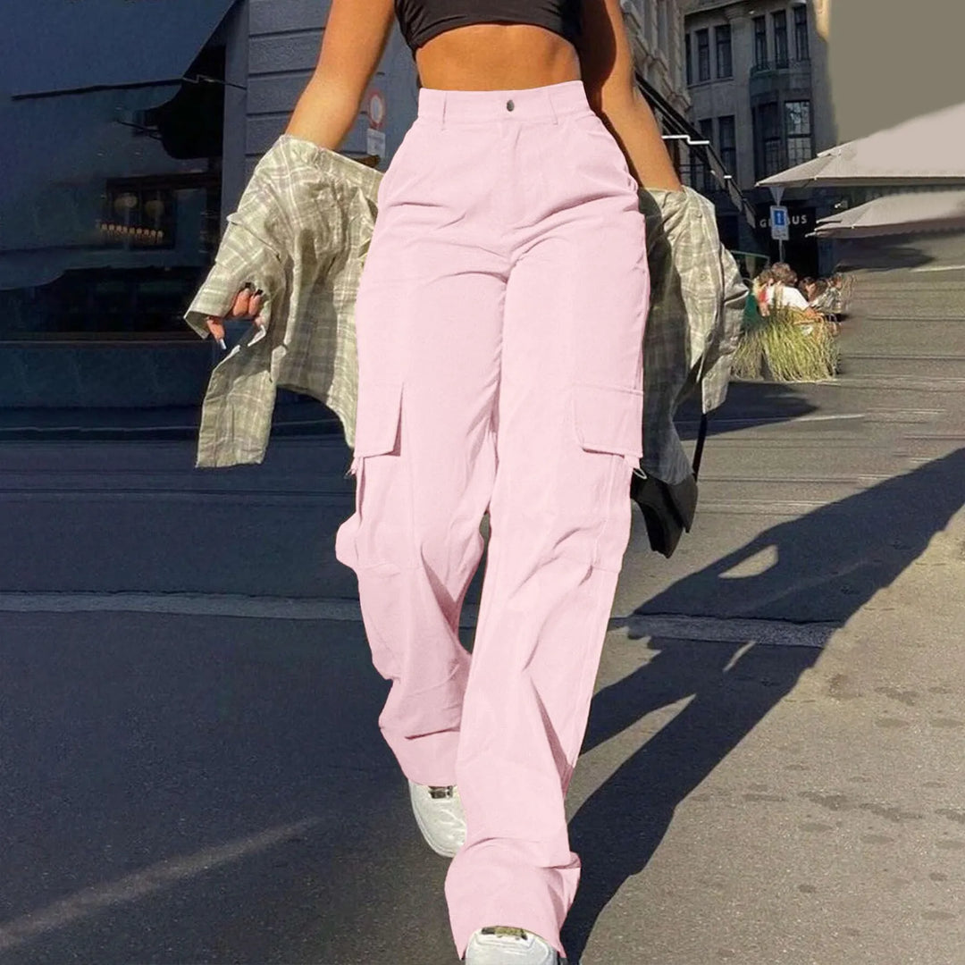 Varelle – High Waist Cargo Hose Damen