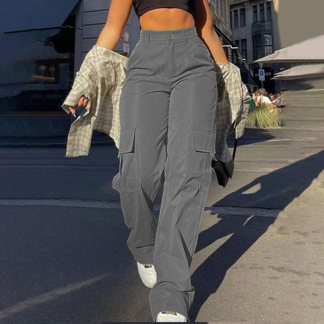 Varelle – High Waist Cargo Hose Damen