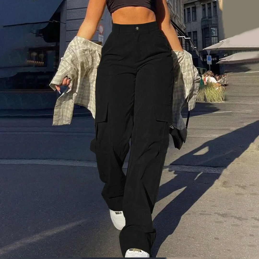 Varelle – High Waist Cargo Hose Damen