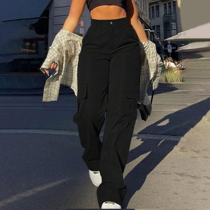 Varelle – High Waist Cargo Hose Damen