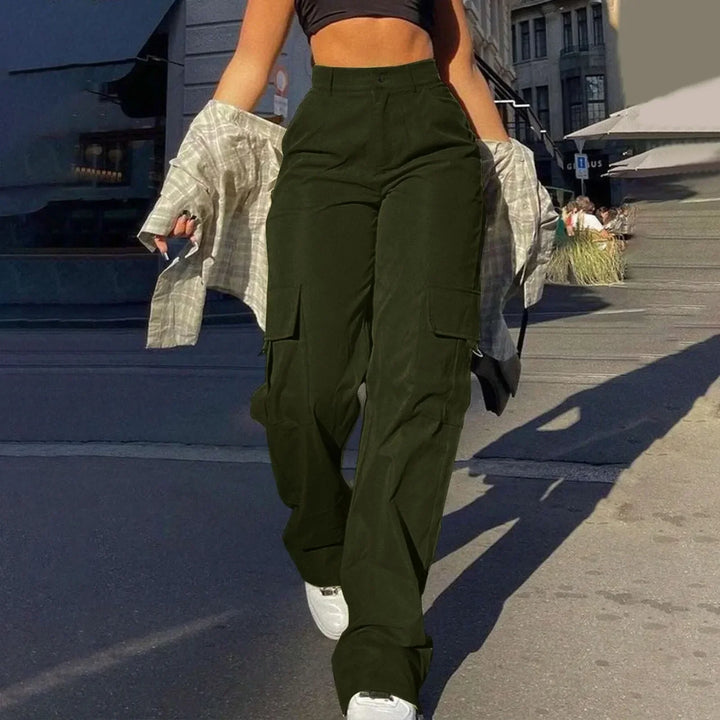 Varelle – High Waist Cargo Hose Damen