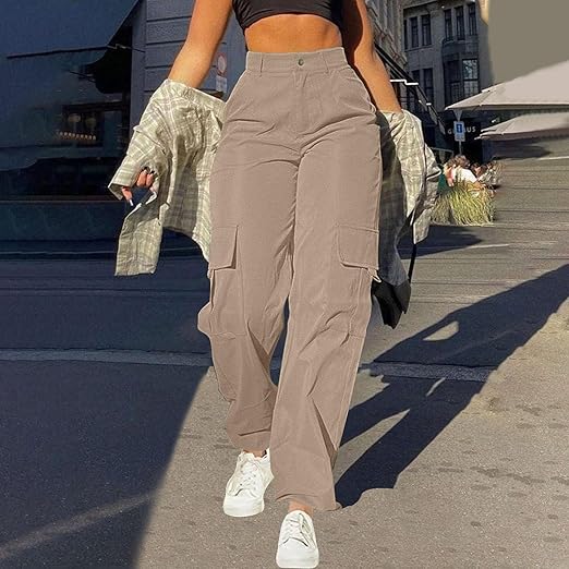 Varelle – High Waist Cargo Hose Damen