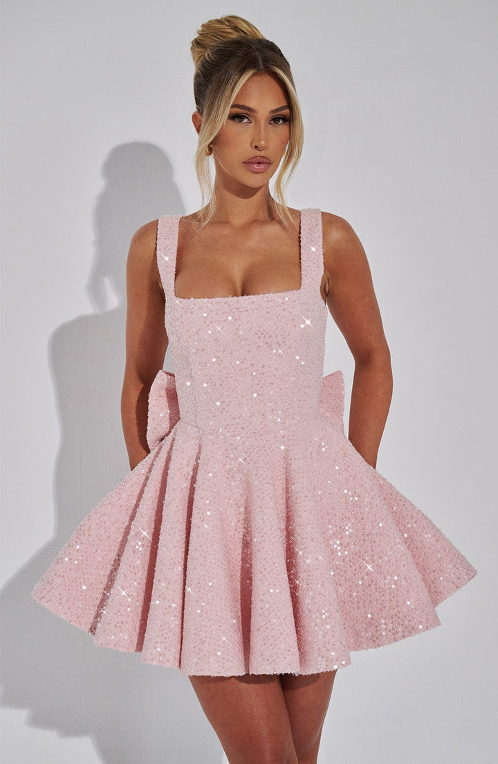 Sequinelle – Mini Pailletten Kleid Damen