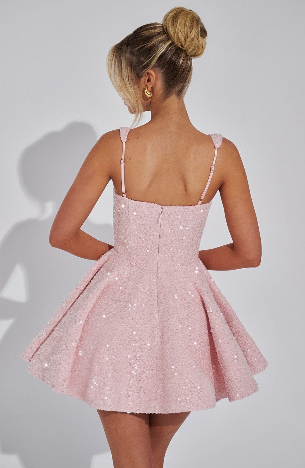 Sequinelle – Mini Pailletten Kleid Damen