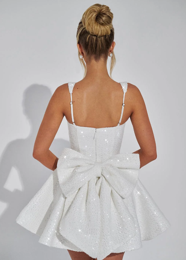 Sequinelle – Mini Pailletten Kleid Damen