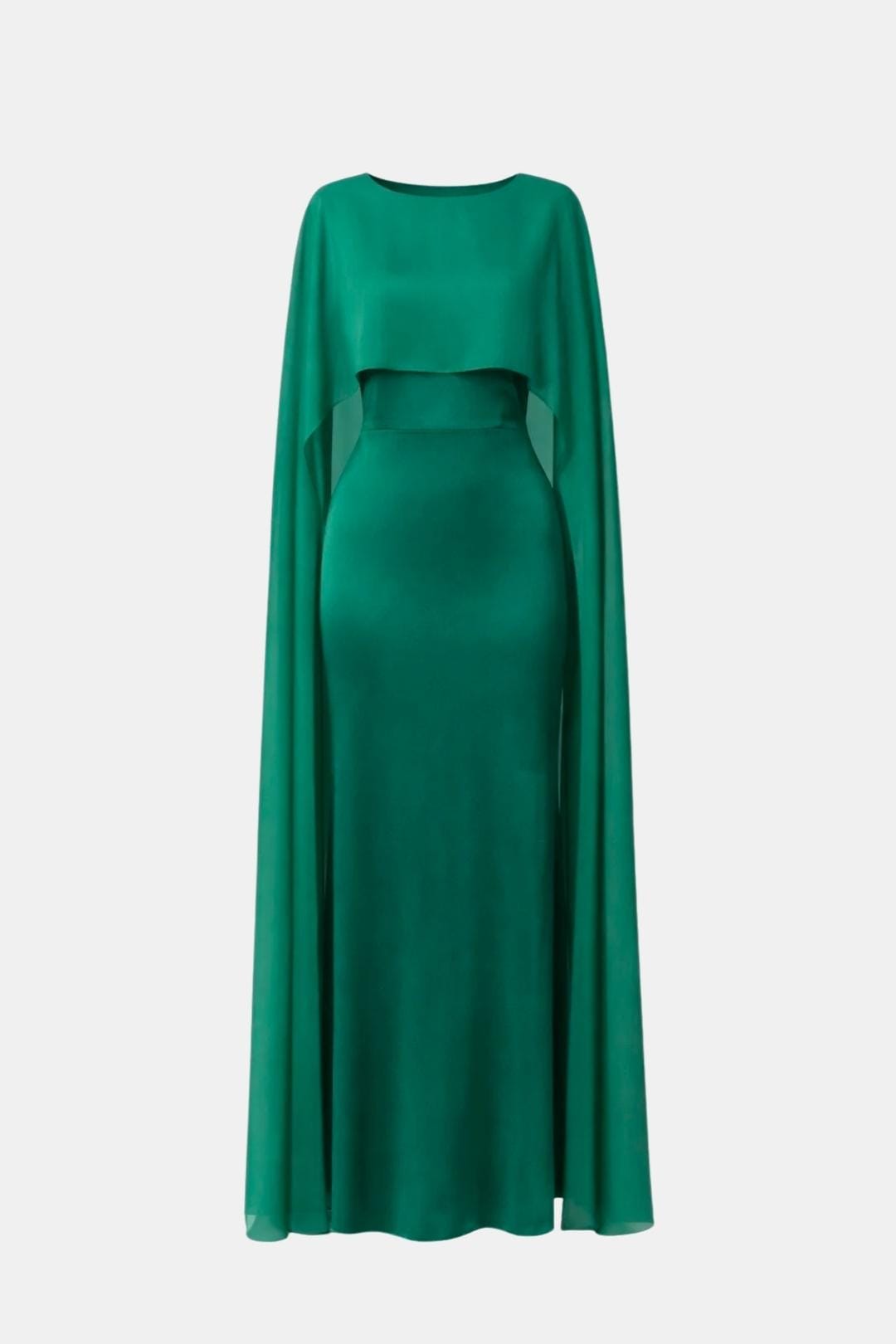 Zahiréa – Chiffonkleid mit Cape-Überwurf