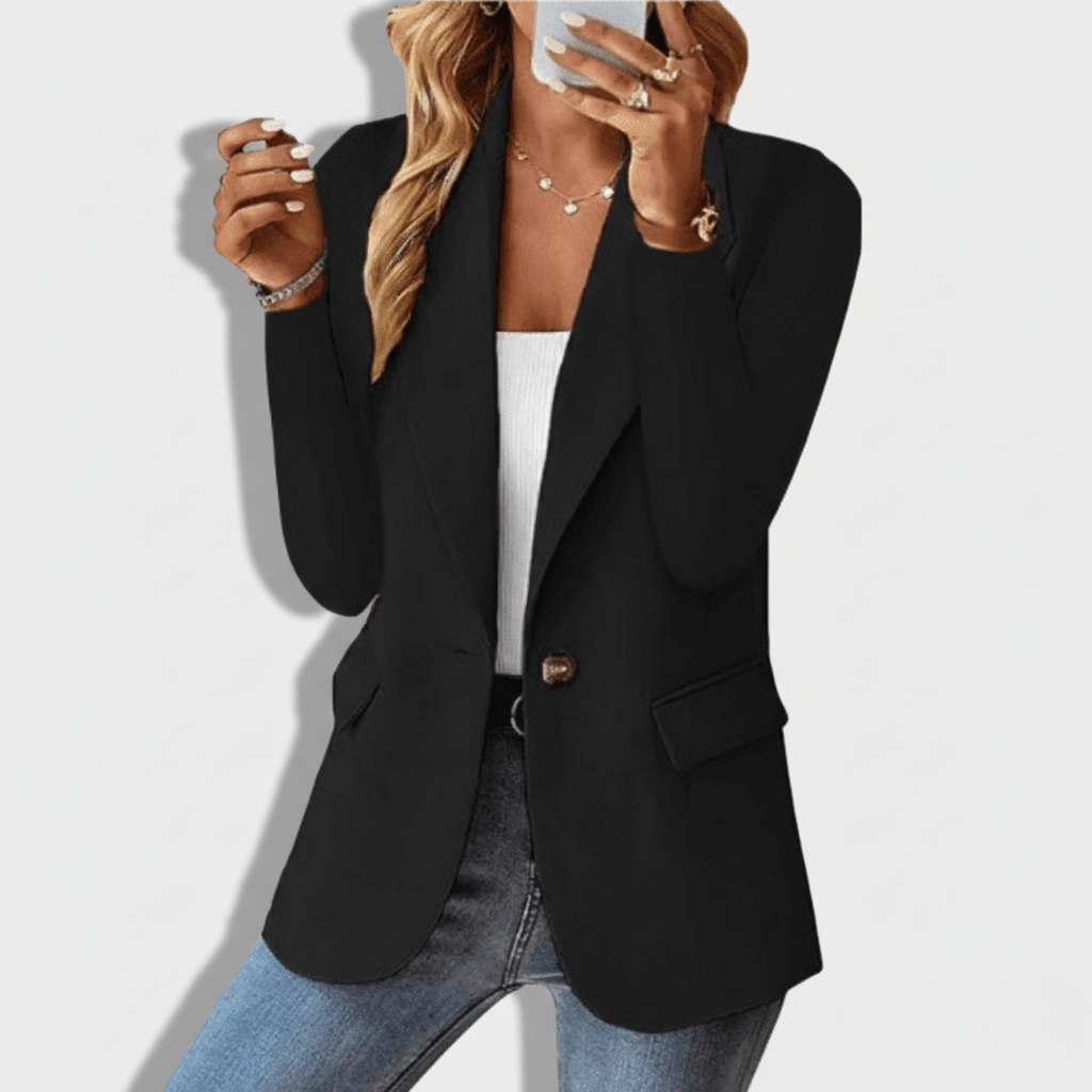 Rebeca - Eleganter Damen Blazer Mit Knopfleiste
