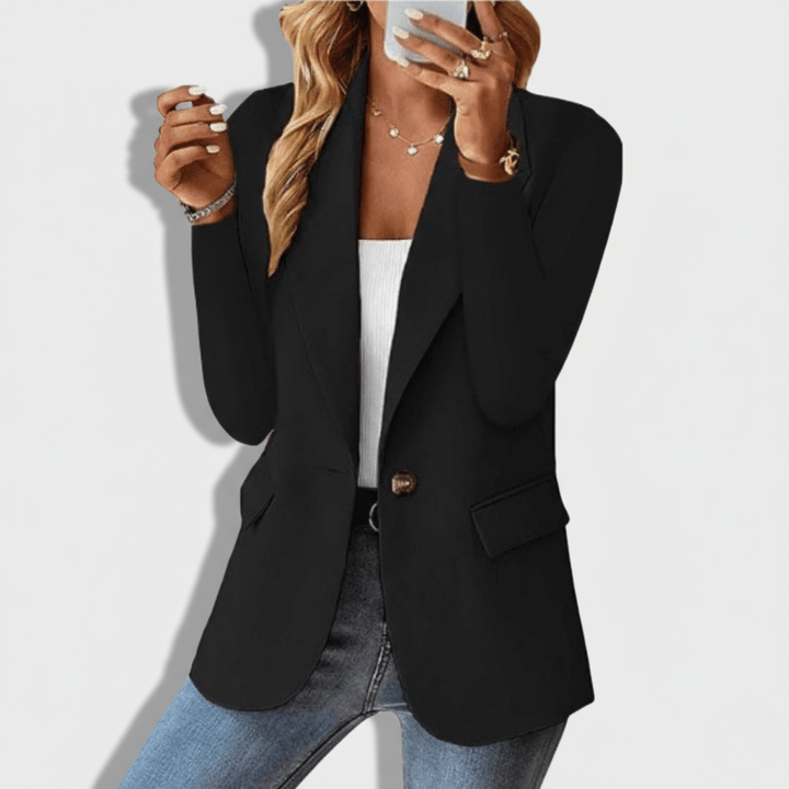 Rebeca - Eleganter Damen Blazer Mit Knopfleiste