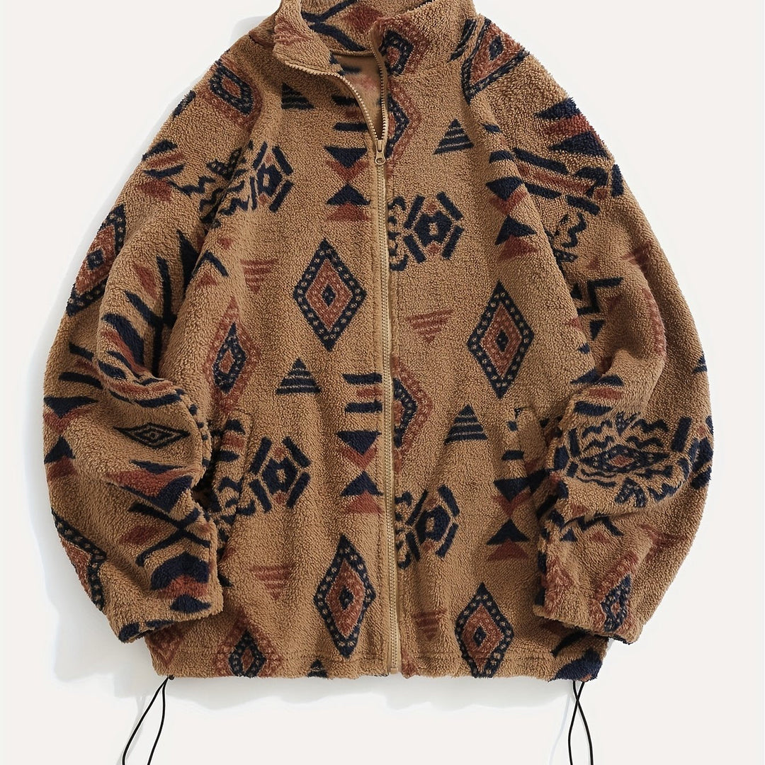 Lorraine | Gemusterte Reißverschlussjacke - Image 16
