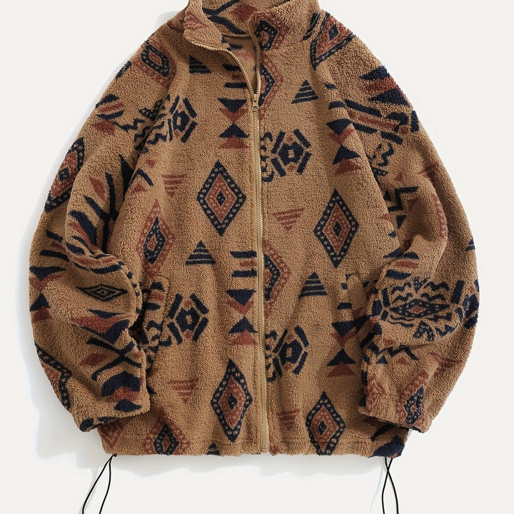 Lorraine | Gemusterte Reißverschlussjacke - Image 16