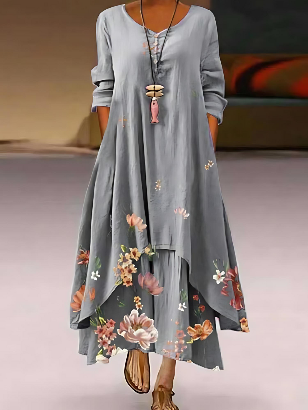 Women Plus Size Tummy Control Elegant Occasion Dress - Image 10