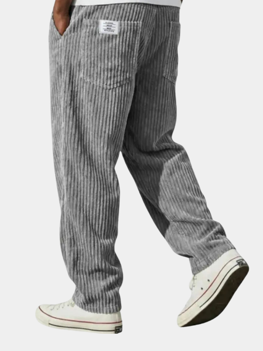 Wenviro - Herren Cordhose Komfort Fit
