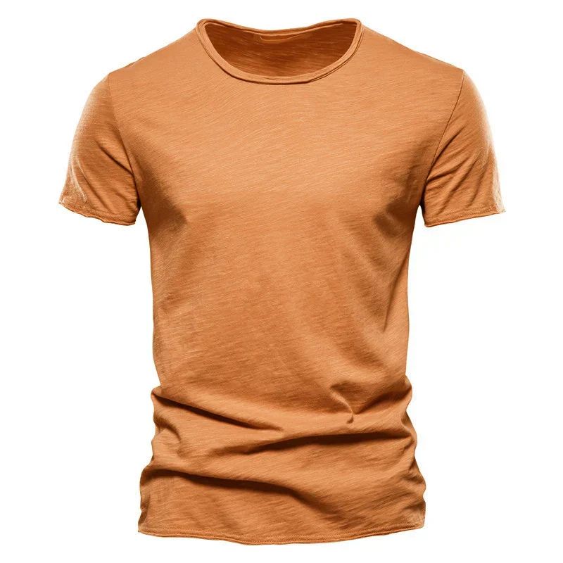 Herren Sommer T-Shirt Baumwolle Atmungsaktiv Leicht - Image 4
