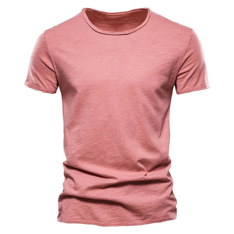 Herren Sommer T-Shirt Baumwolle Atmungsaktiv Leicht - Image 8
