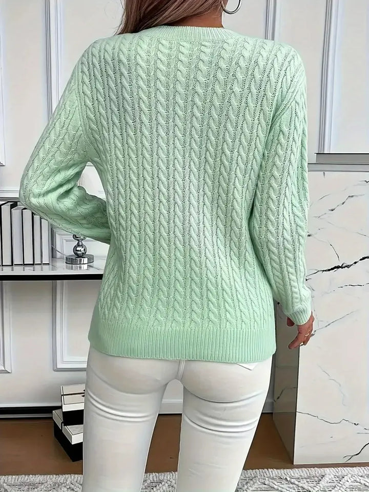 GEMÜTLICHER RUNDHALSPULLOVER FÜR DAMEN - Image 29