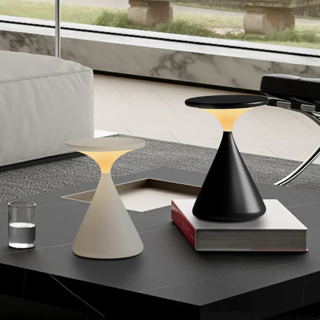 Hourglass Light | Wireless Illumination with USB Charging