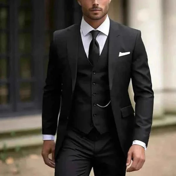 Anzario - Herren Hochzeitsanzug Elegant Modern