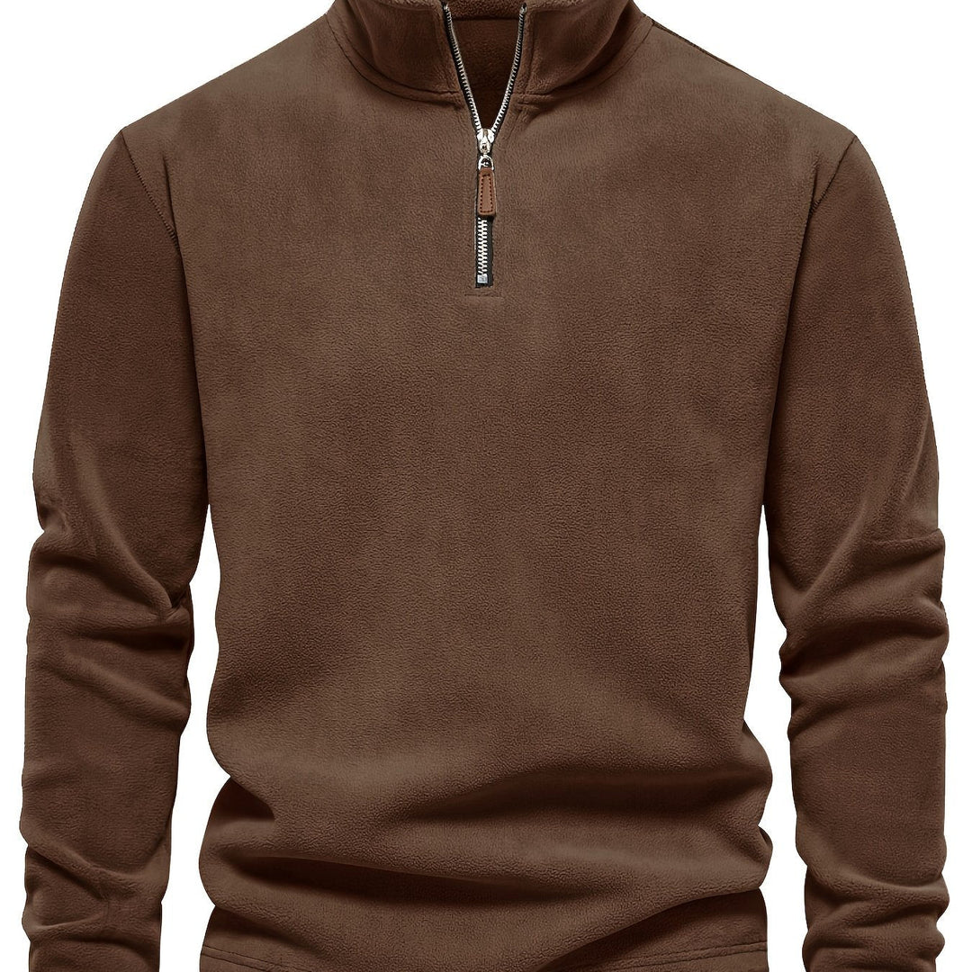 Herren Half Zip Pullover - Image 15