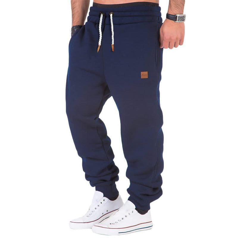 Ruben – Men's Sweatpants Solid Color With Drawstring Elastic Waistband