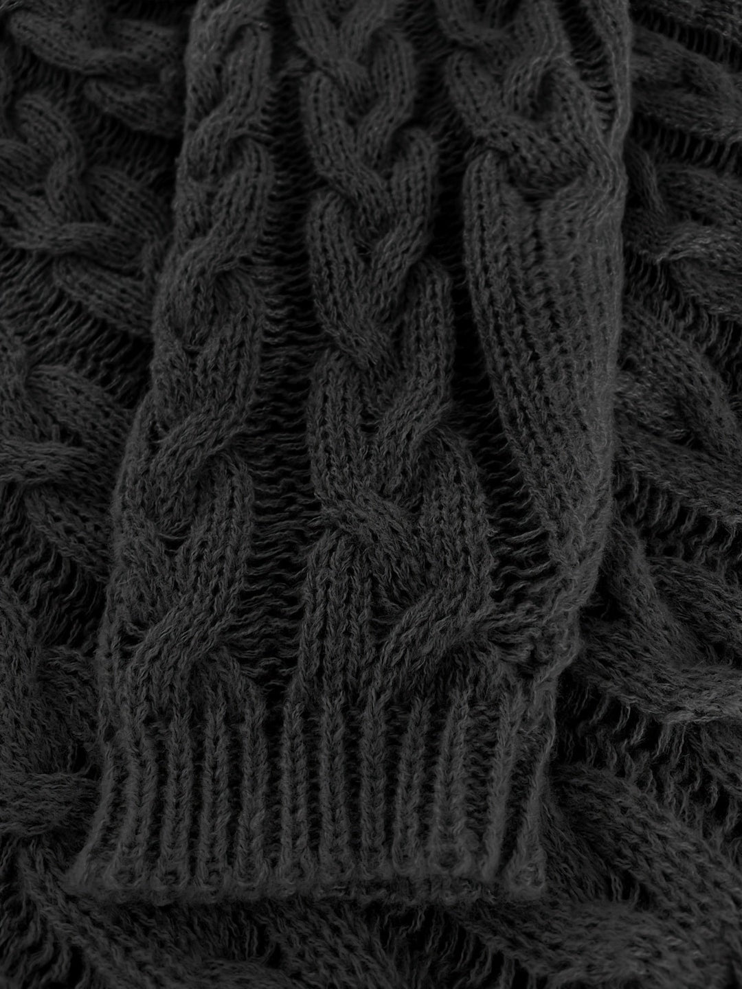 Iris | Lässiger Zopfstrickpullover - Image 7
