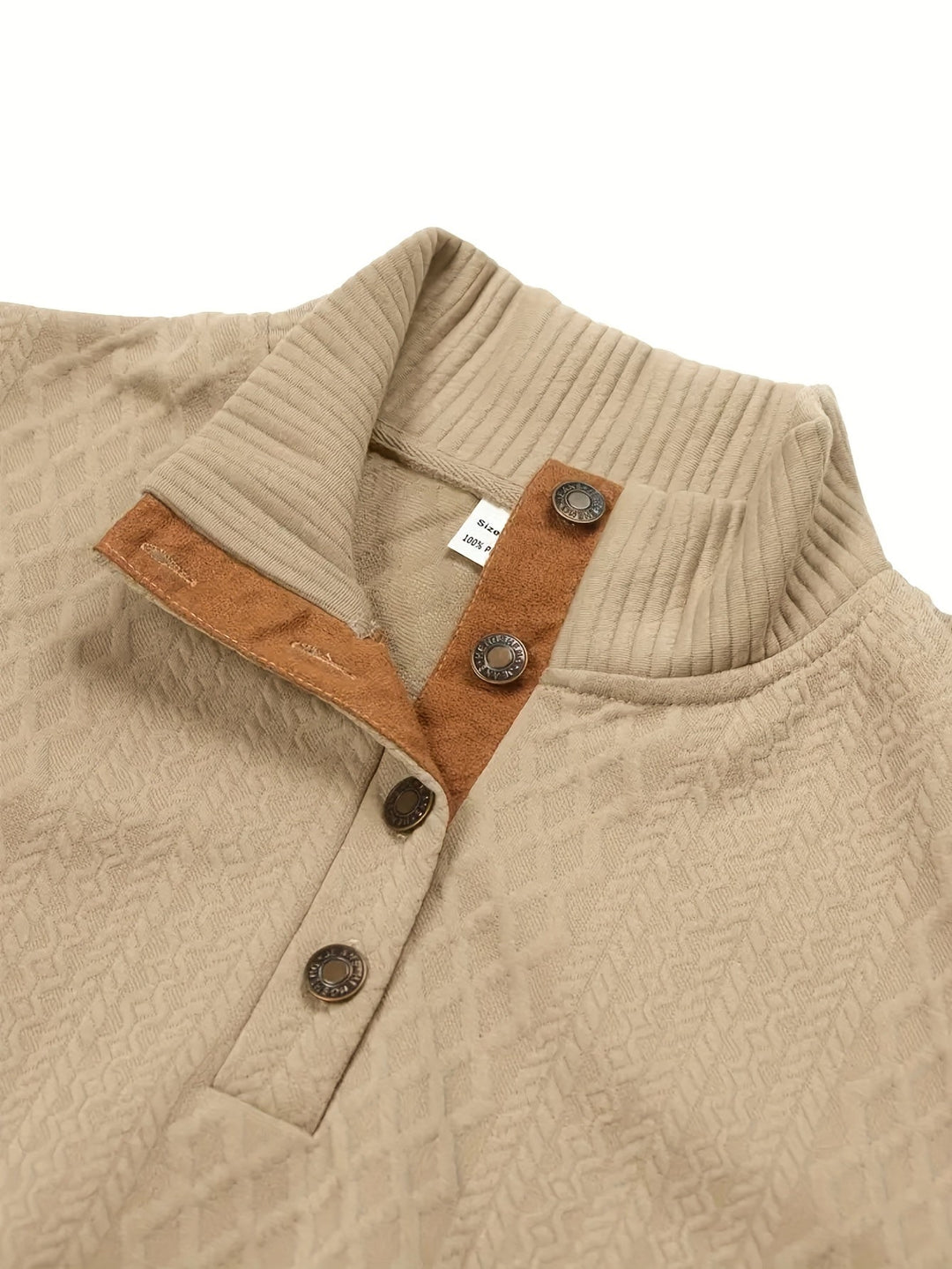 Rowland | Pullover mit Struktur und Stehkragen - Image 4