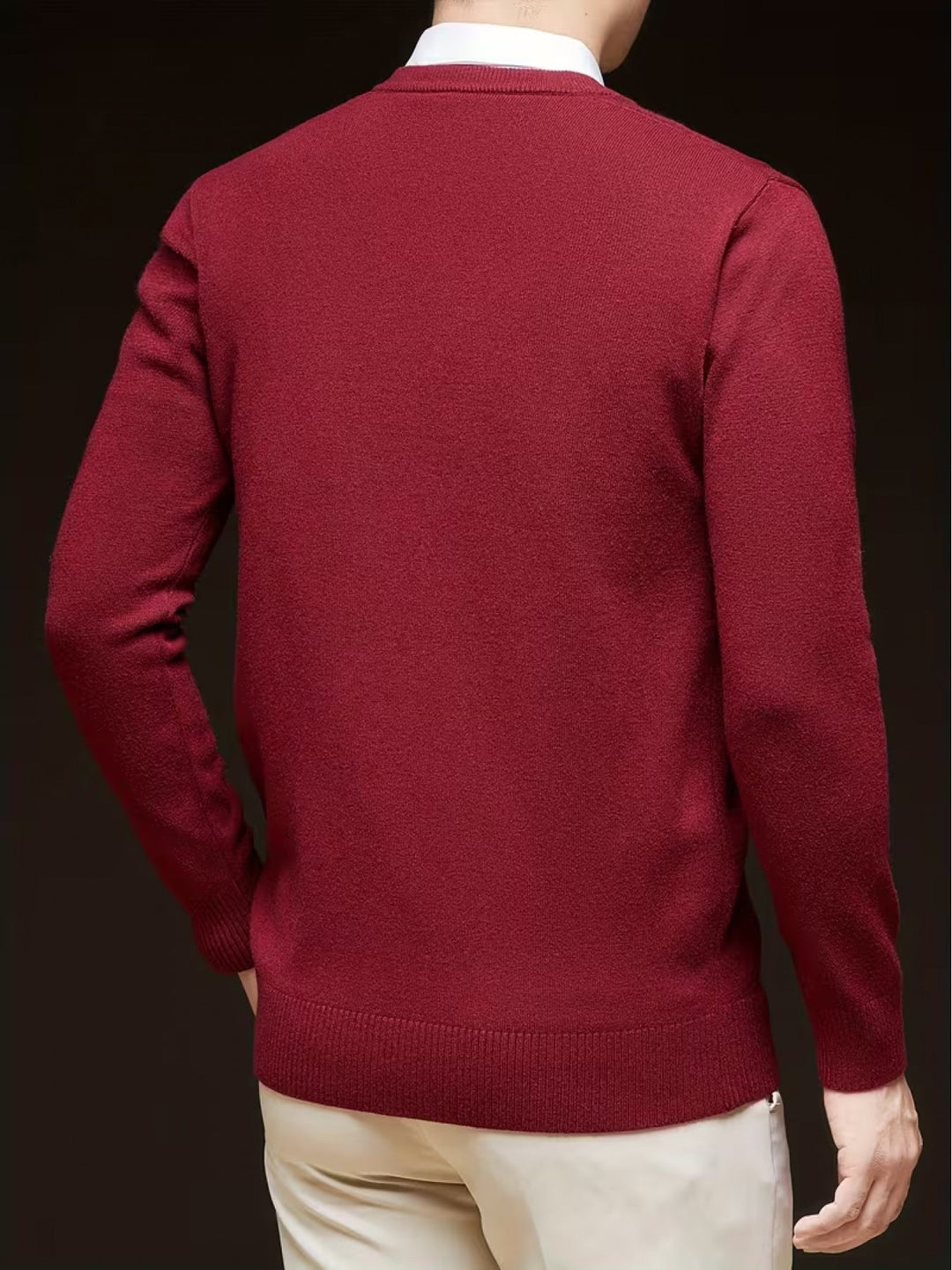 Conrad | Eleganter V-Ausschnitt-Pullover - Image 16