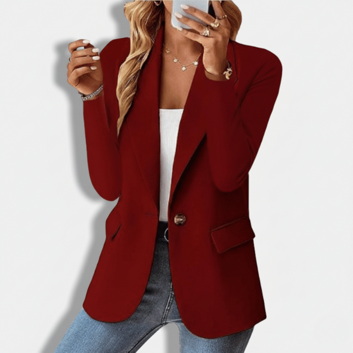 Rebeca - Eleganter Damen Blazer Mit Knopfleiste