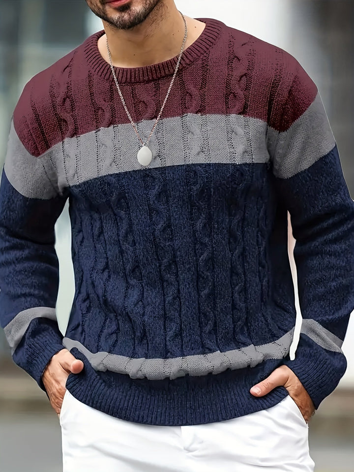 Bradley | Strukturierter Zopfstrickpullover - Image 14