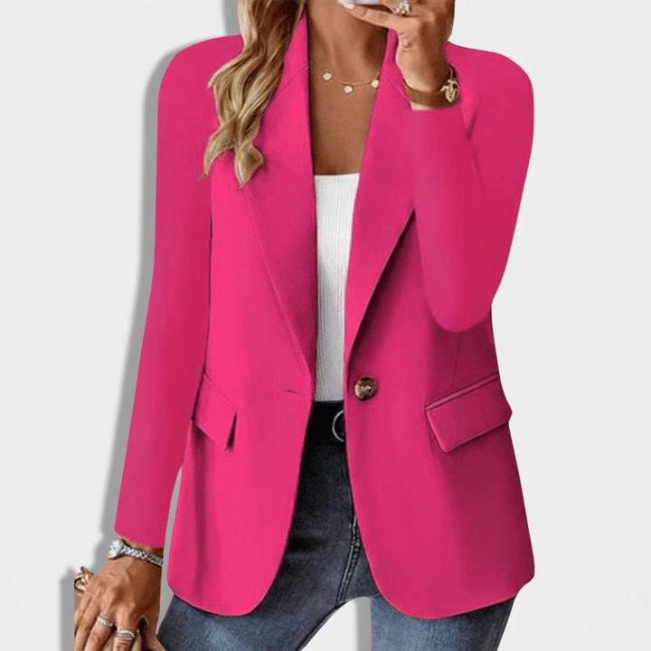 Rebeca - Eleganter Damen Blazer Mit Knopfleiste