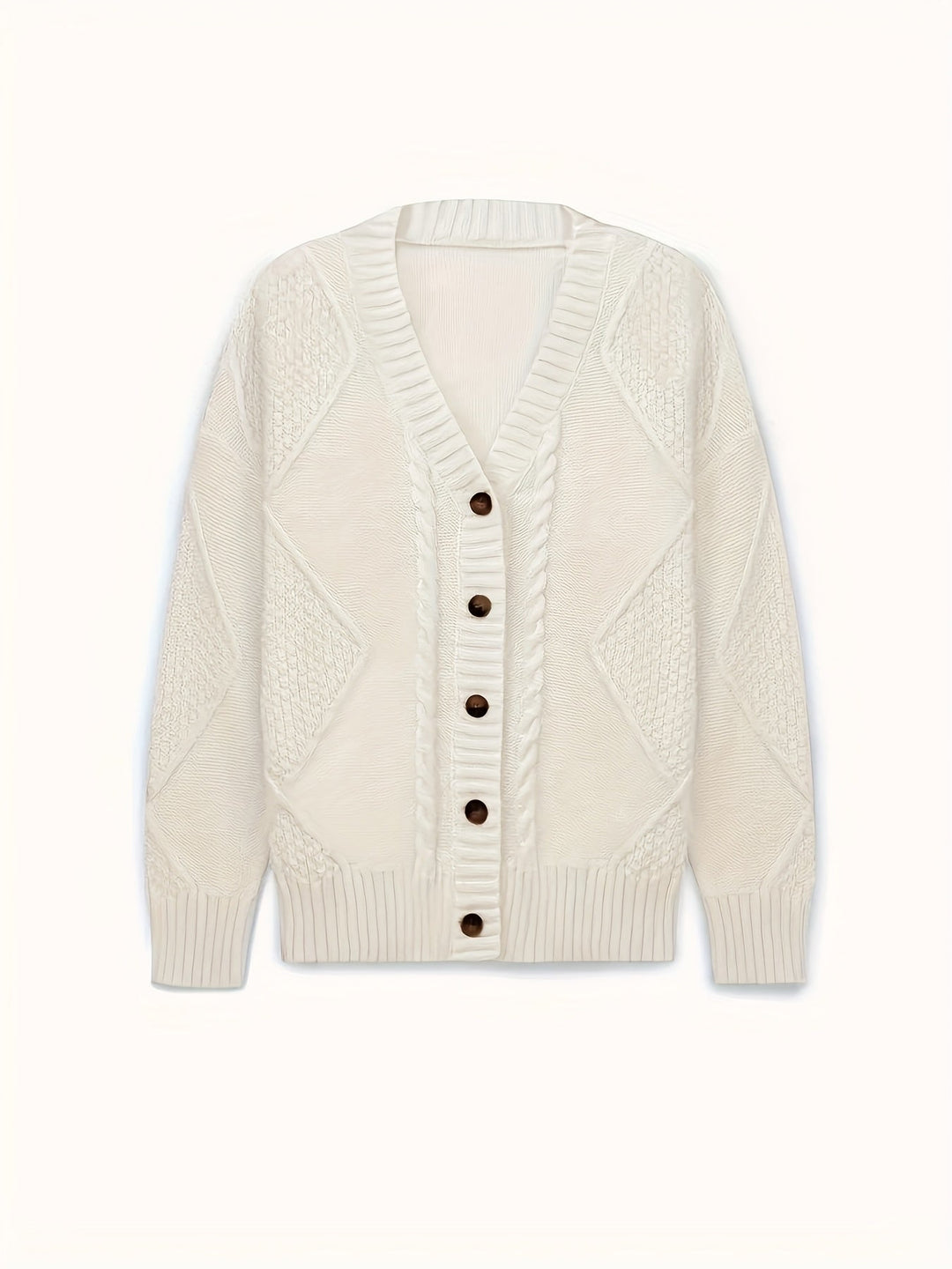 Harlow | Grobstrick-Cardigan mit Knöpfen - Image 8