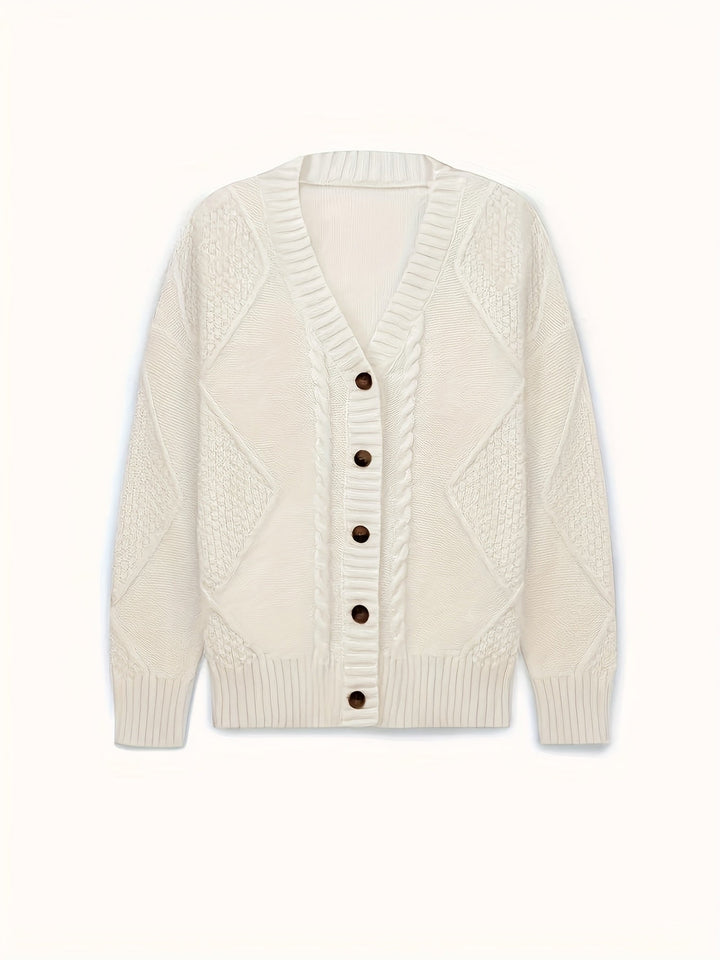 Harlow | Grobstrick-Cardigan mit Knöpfen - Image 8
