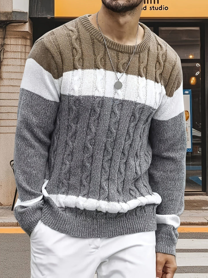 Bradley | Strukturierter Zopfstrickpullover - Image 10