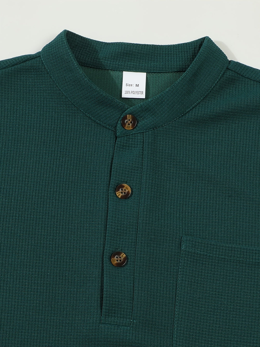 Dawson | Strukturiertes Langarm-Henley-Shirt - Image 31
