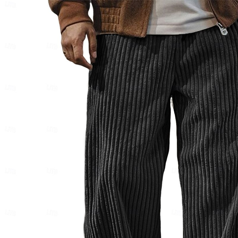 Fraser | Entspannte gerippte Hose - Image 5