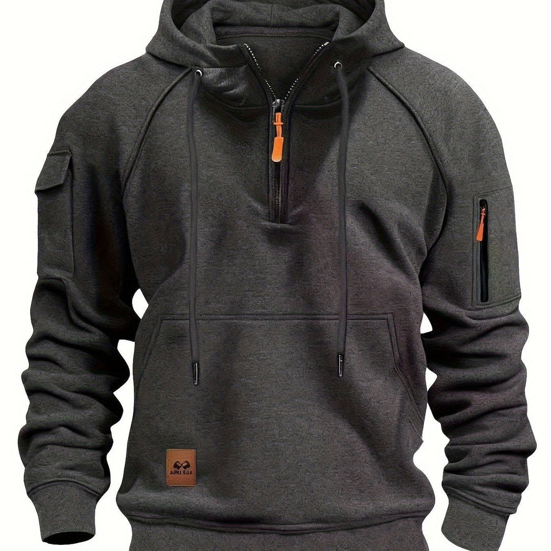 Colton | Robuster Quarter-Zip Kapuzenpullover - Image 32