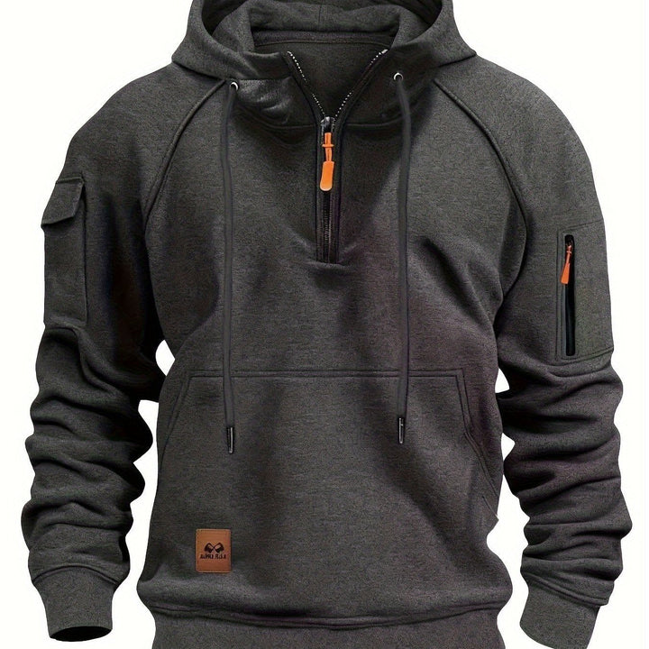 Colton | Robuster Quarter-Zip Kapuzenpullover - Image 32