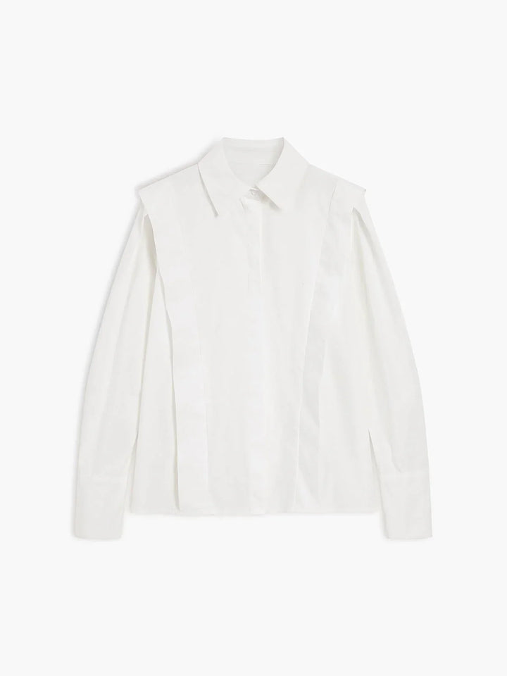 Ranya - Locker Damenbluse Mit Knopfleiste