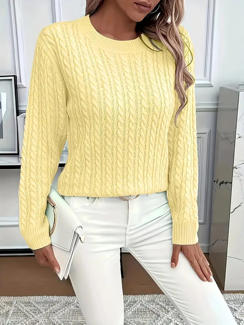 GEMÜTLICHER RUNDHALSPULLOVER FÜR DAMEN - Image 23