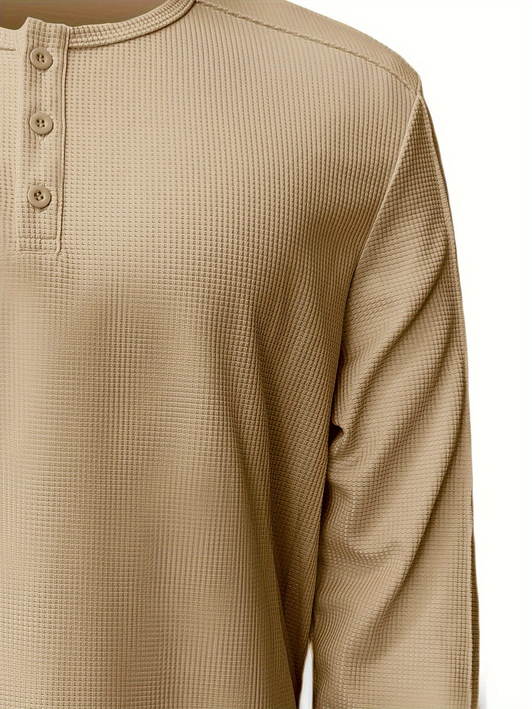 Lincoln | Henley-Shirt mit Struktur - Image 10