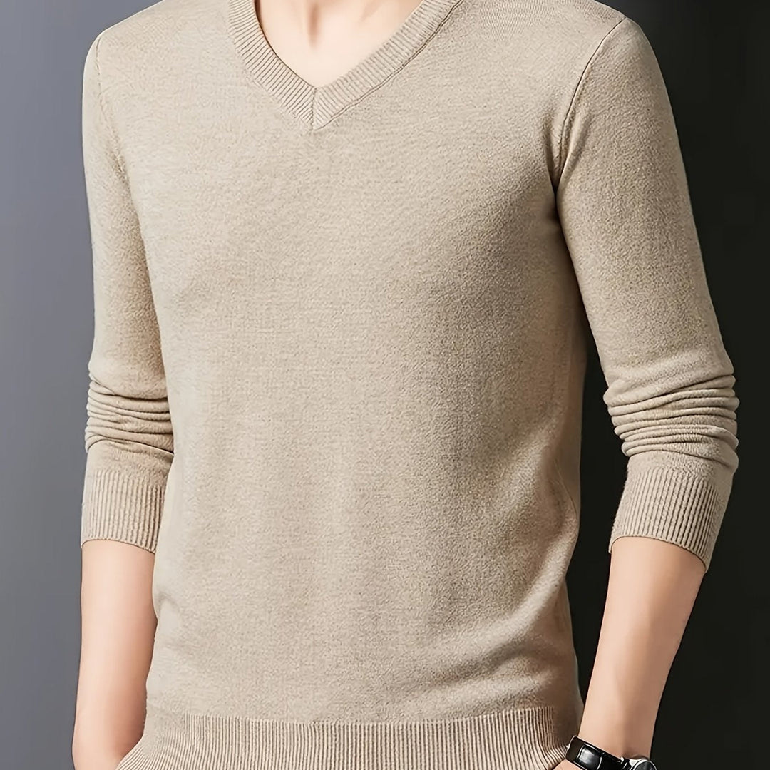 Conrad | Eleganter V-Ausschnitt-Pullover - Image 6