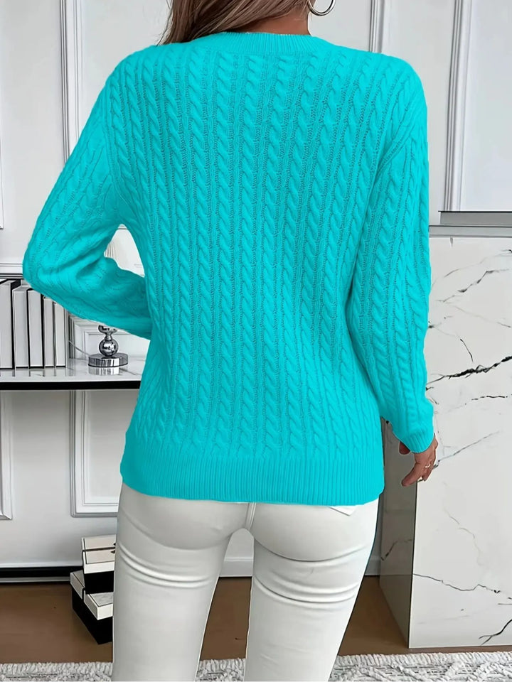 GEMÜTLICHER RUNDHALSPULLOVER FÜR DAMEN - Image 19