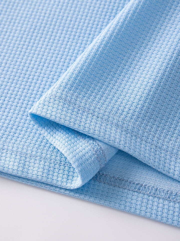 Frederick | Langarmshirt aus strukturiertem Waffelstrick - Image 30