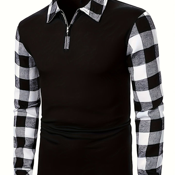 Curtis | Half-Zip-Polo-Shirt mit Kragen