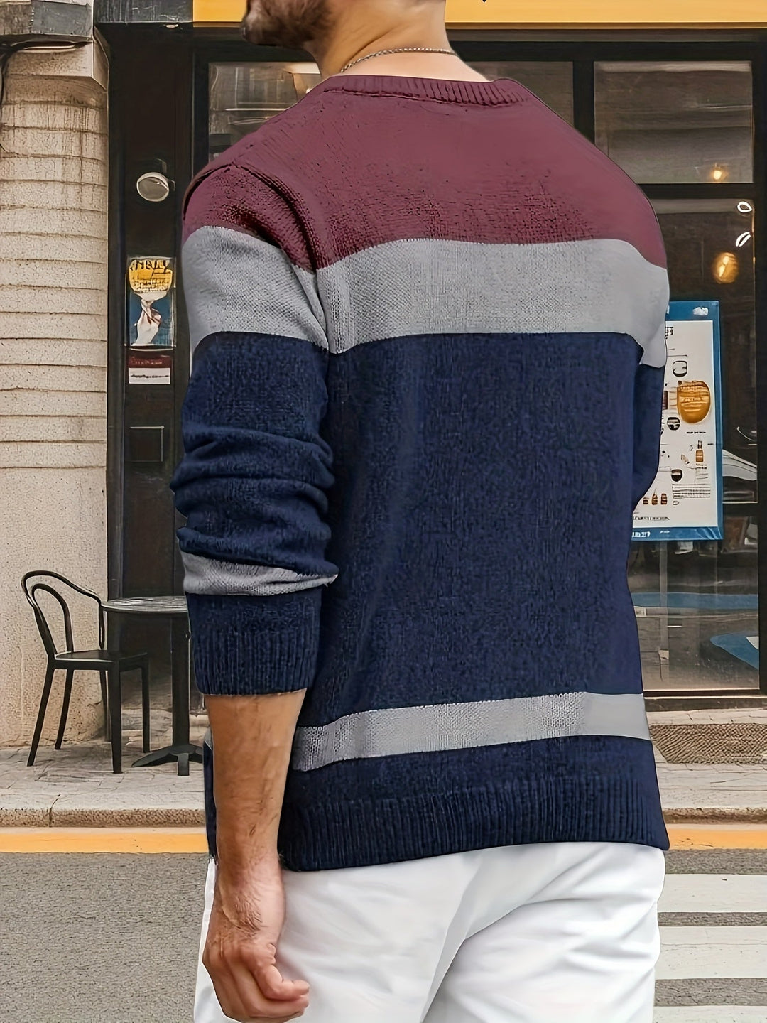 Bradley | Strukturierter Zopfstrickpullover - Image 13