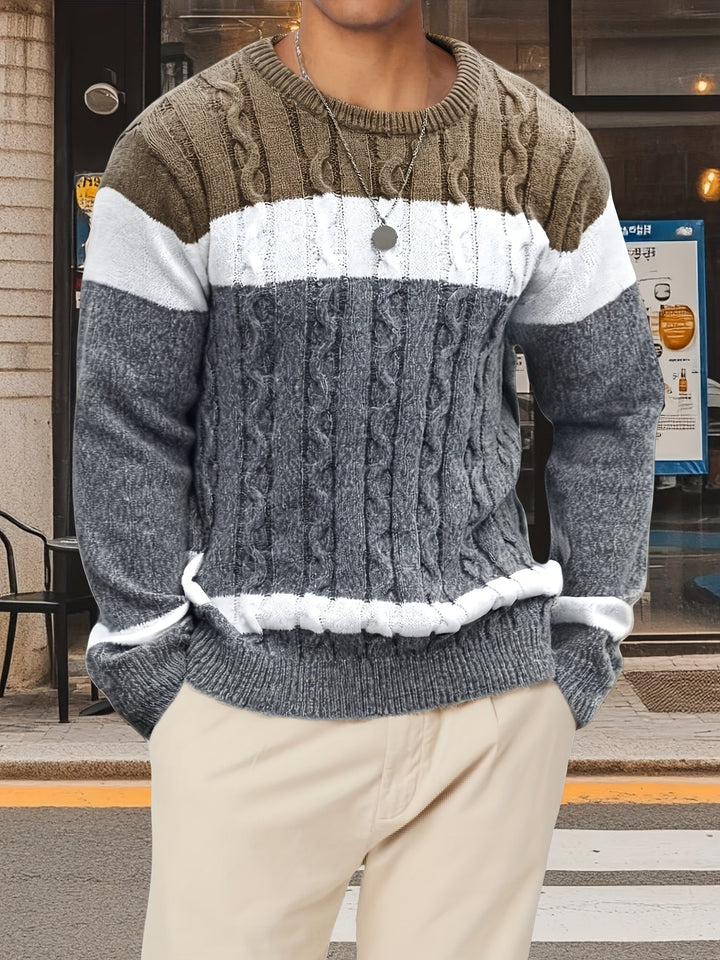 Bradley | Strukturierter Zopfstrickpullover - Image 11