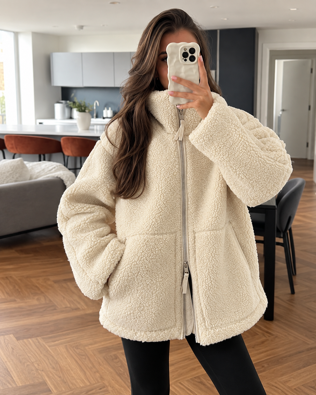 Sofie™ | Warme Teddyjacke