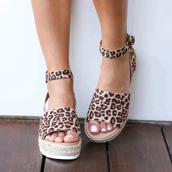 Damen Sommersandalen Flach Bequem - Image 3