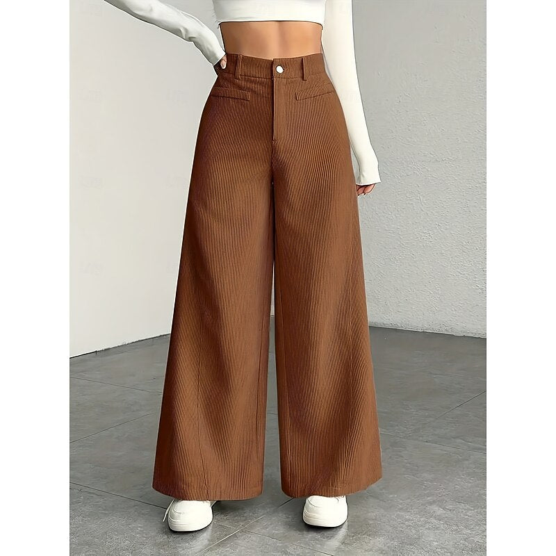 Gwyneth | Weite Hose mit hoher Taille - Image 5
